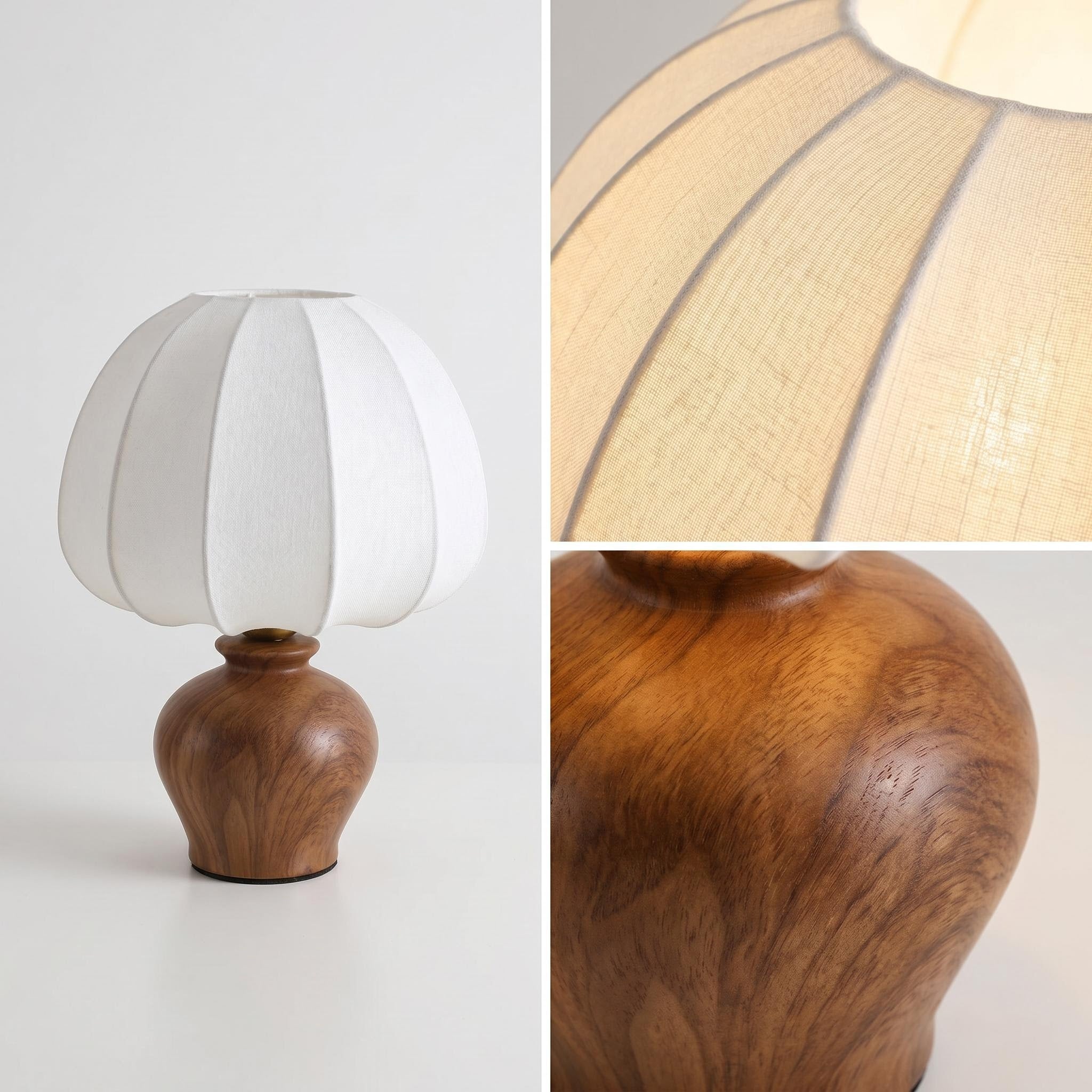 LUMEVOID | Retro ceramic imitation silk lamp – Wabi-Sabi Warmth for Your Home