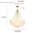 Karlene Frosted Ball Chandelier