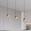 Round Ring Glass Pendant Light