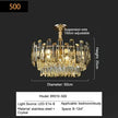 Norlynn LED Crystal Chandelier