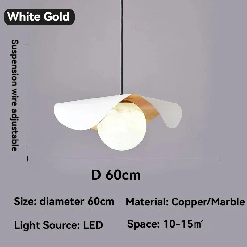 Luvi Marble Pendant Lamp
