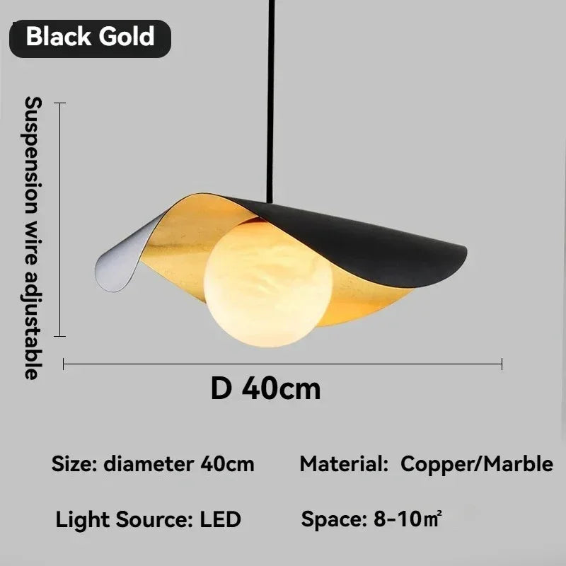 Luvi Marble Pendant Lamp