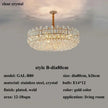 Norlynn LED Crystal Chandelier