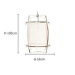 Elin Bohemian Bamboo Pendant Lamp
