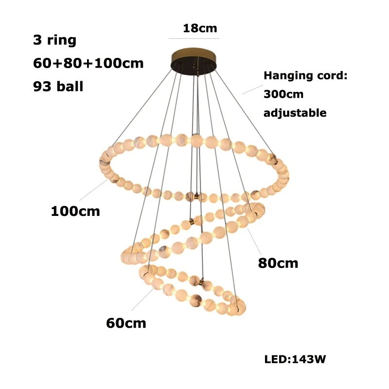 Chiara Trio Chandelier