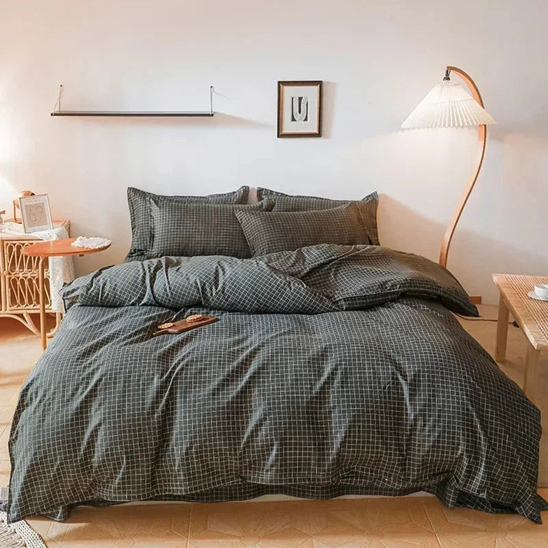 Elenorra Classic Checkerboard Bedding Set