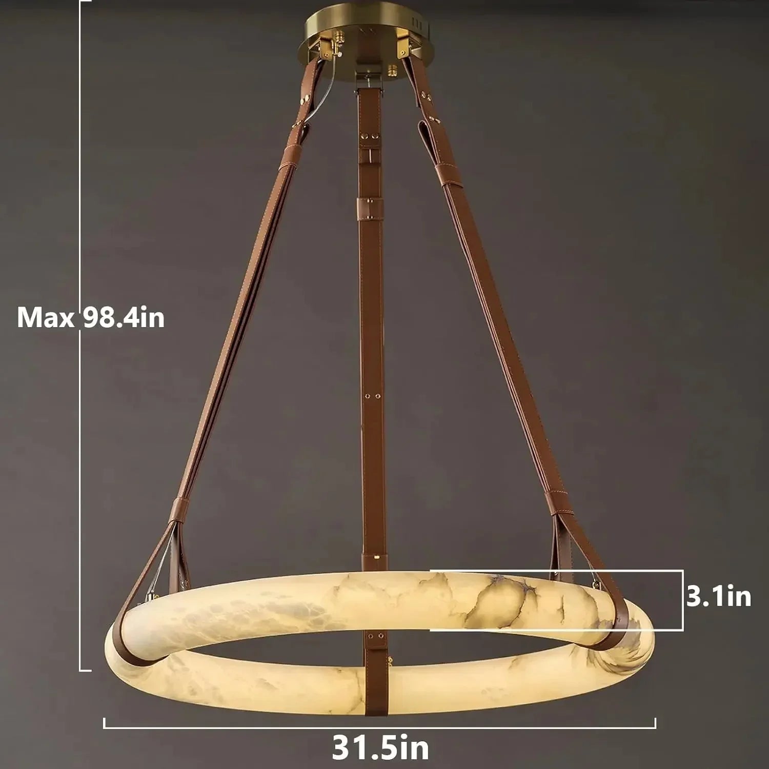 Hyabel Marble Chandelier