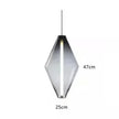 Dani Glass Pendant Light