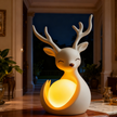 ✨ Simple cute animal-shaped night light ✨