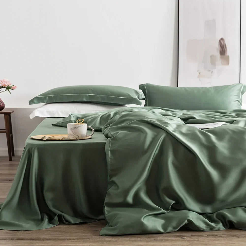 Elenorra Premium Silk Bedding Set