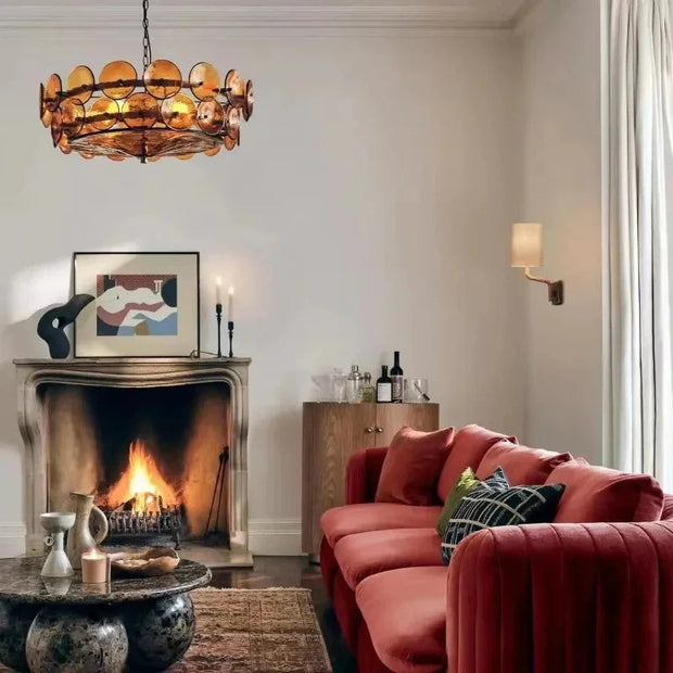 Clara Glass Chandelier