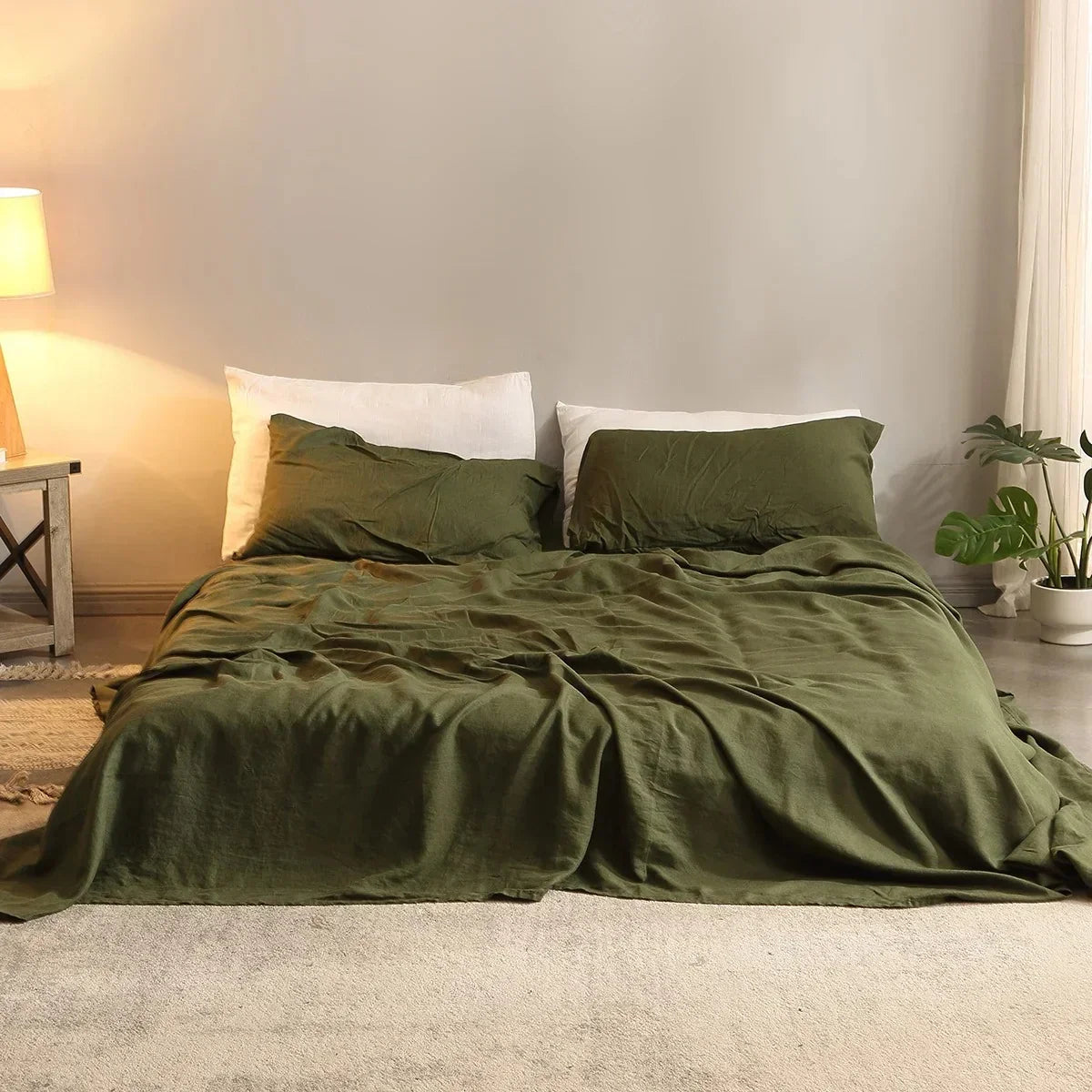Annie Pure Linen Bedding Set