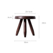Balinda Wooden Round Stool