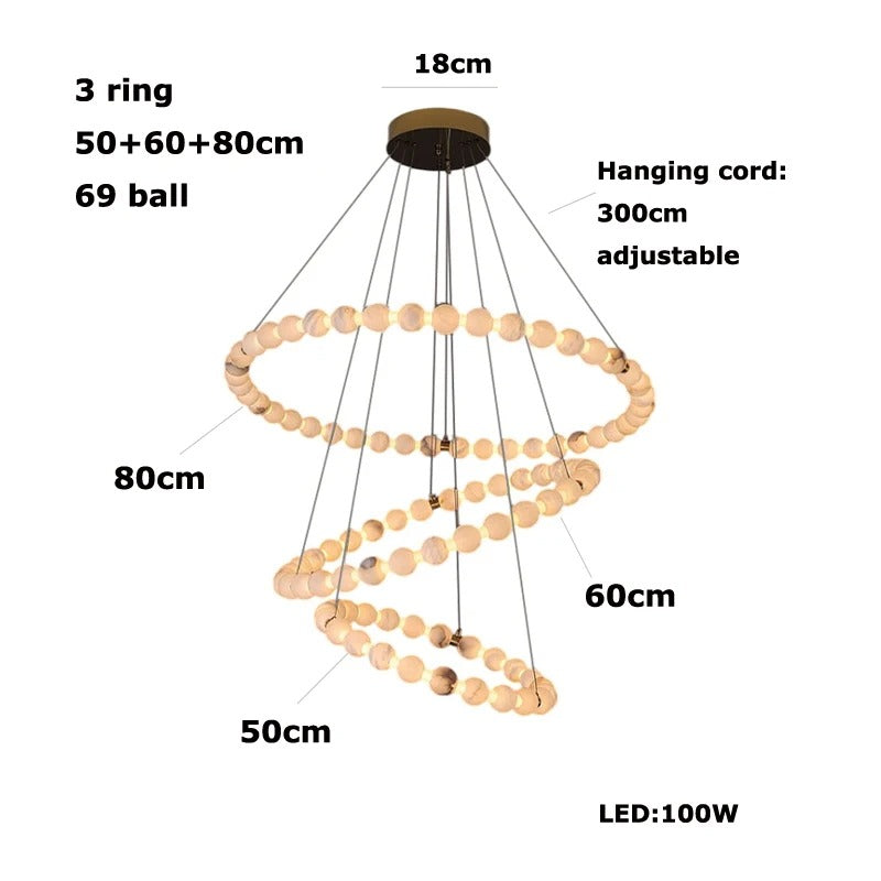 Chiara Trio Chandelier