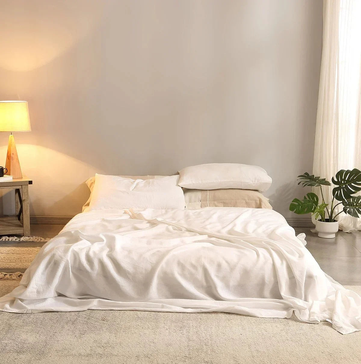 Annie Pure Linen Bedding Set