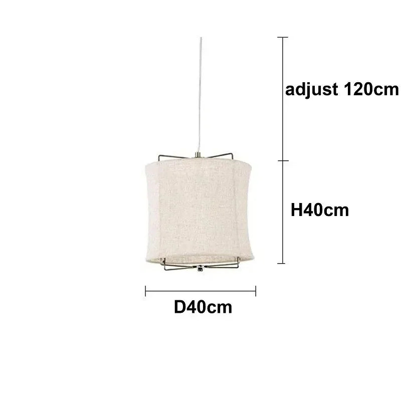 Wabi Linen Pendant Lamp