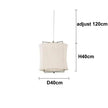 Wabi Linen Pendant Lamp
