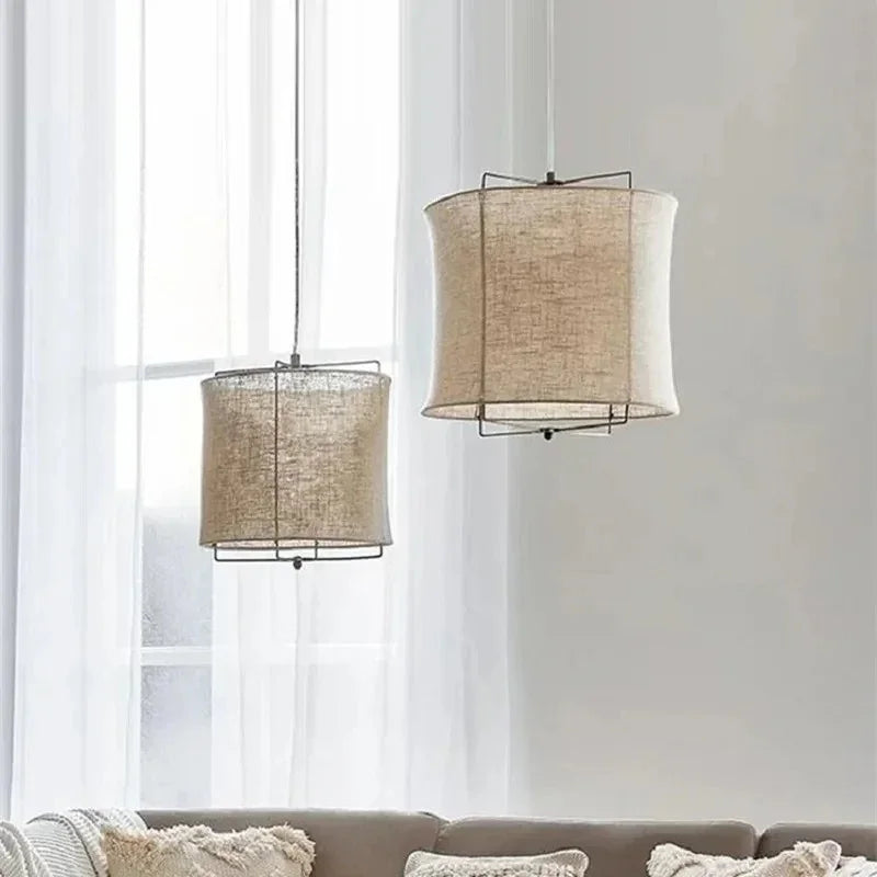 Wabi Linen Pendant Lamp