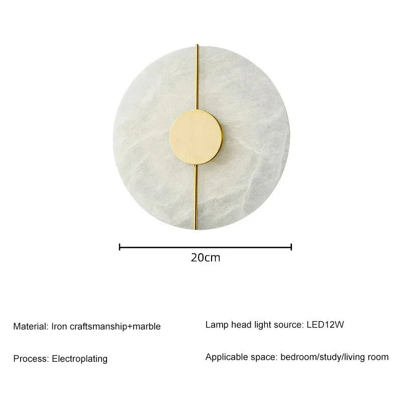 Cirka Alabaster Wall Lamp