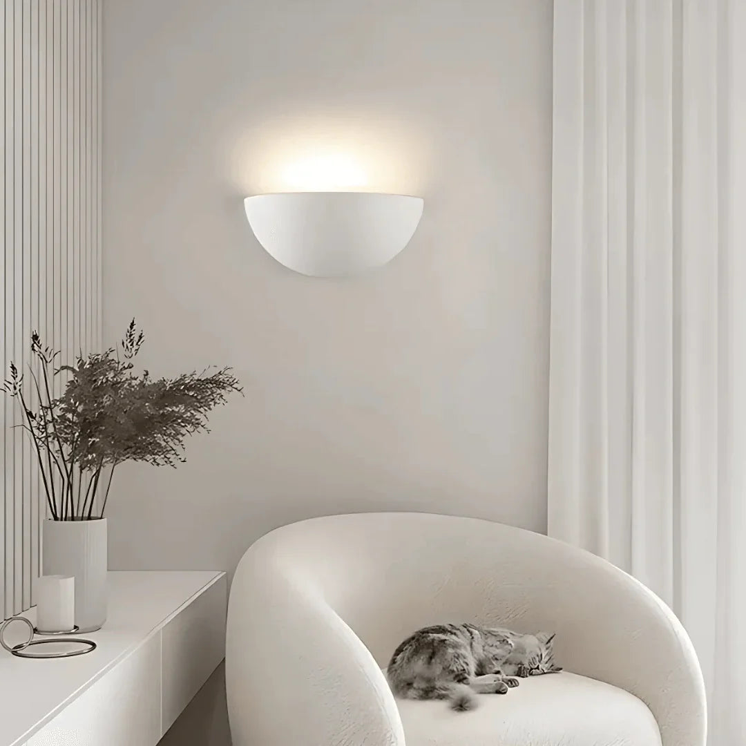 Aurelie Gypsum Wall Lamp