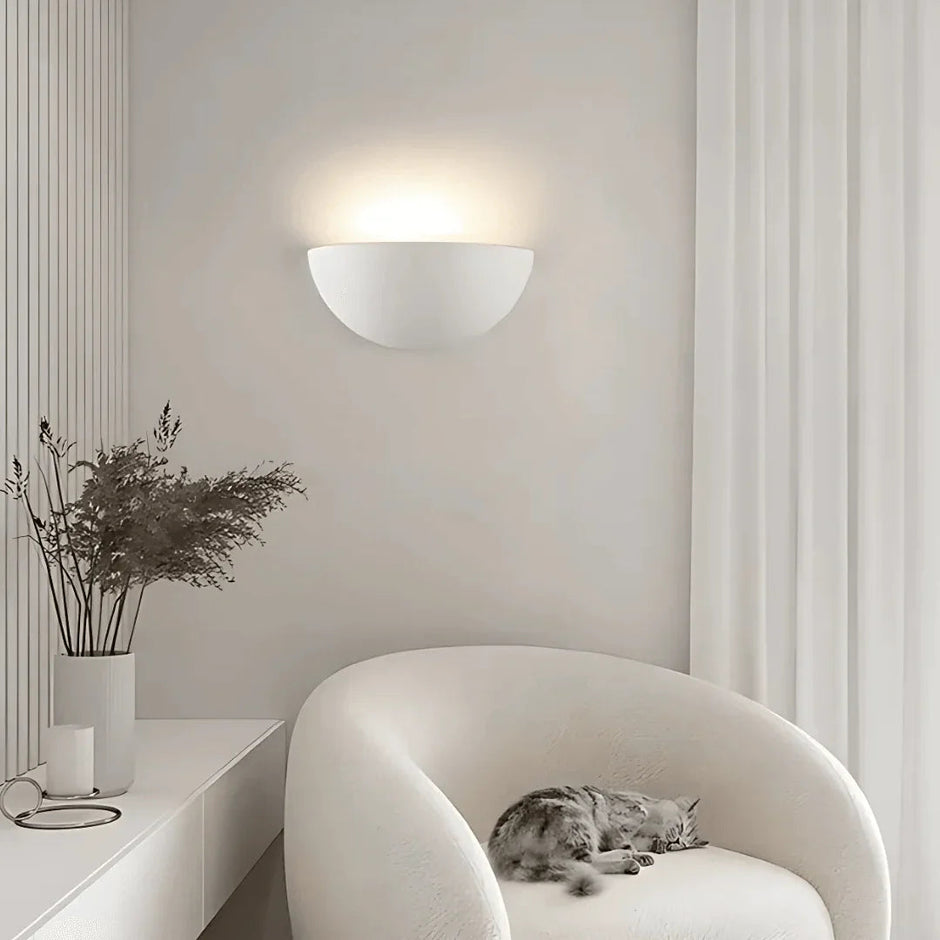 Aurelie Gypsum Wall Lamp