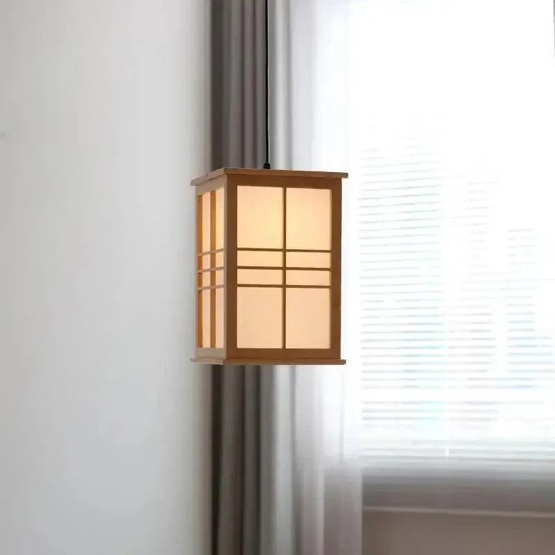 Wabi Sabi Wooden Pendant Lights