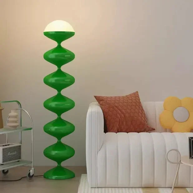 Layered Gourd Floor Lamp