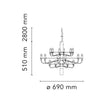 Valesso Chandelier
