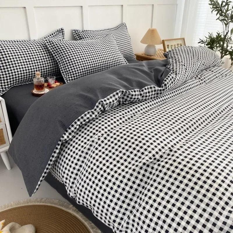 Elenorra Classic Checkerboard Bedding Set