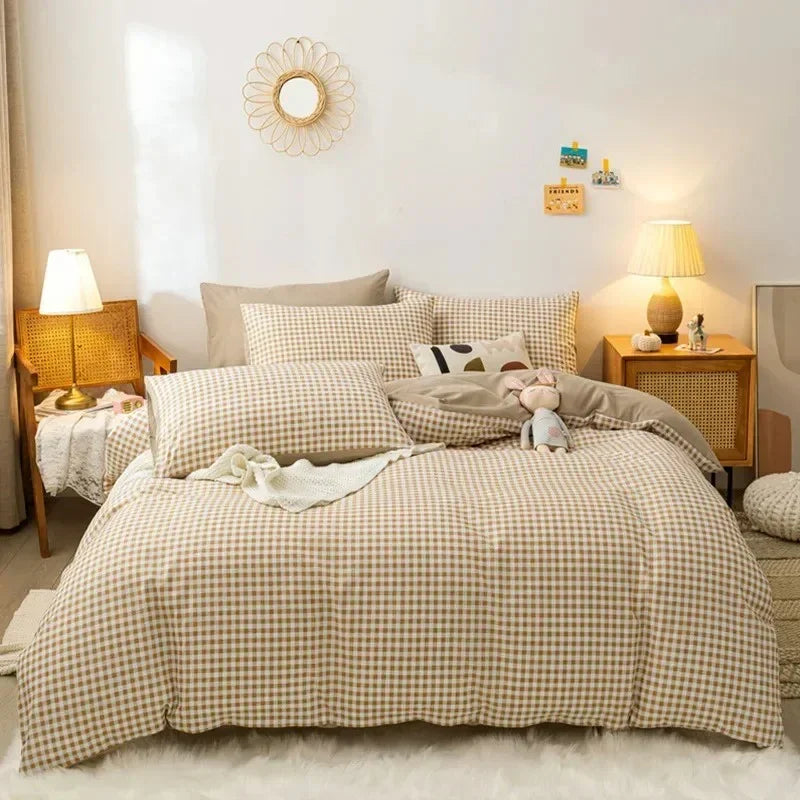 Elenorra Classic Checkerboard Bedding Set