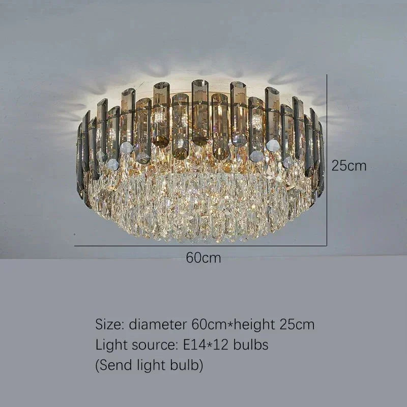 Norlynn LED Crystal Chandelier