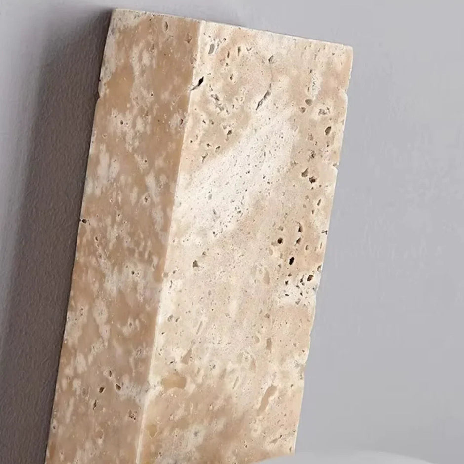 Cruz Travertine Wall Lamp