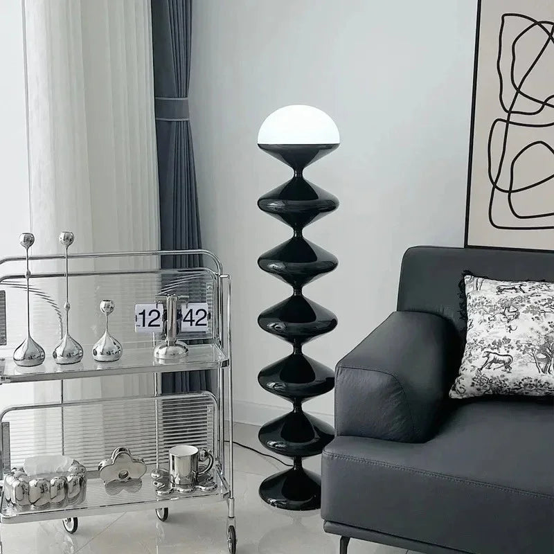 Layered Gourd Floor Lamp