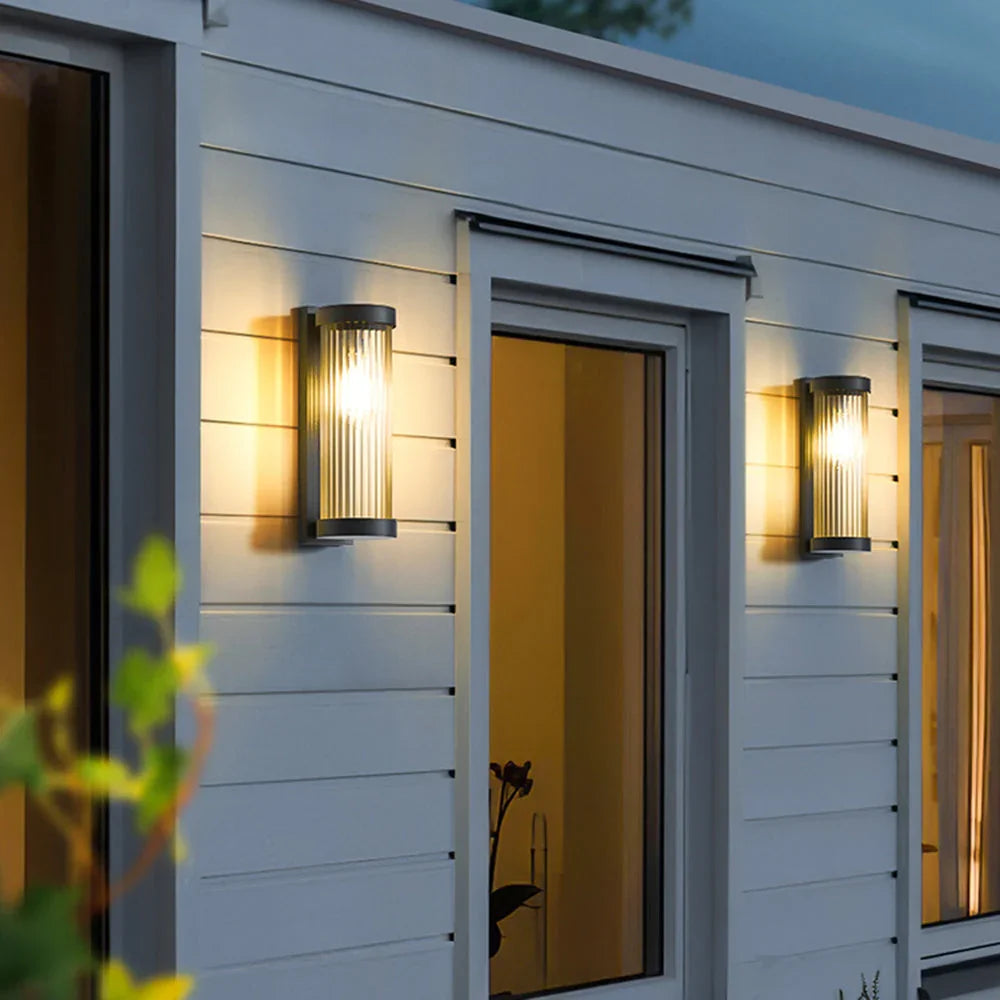 Amalia Solar LED Outdoor Wall Lamp