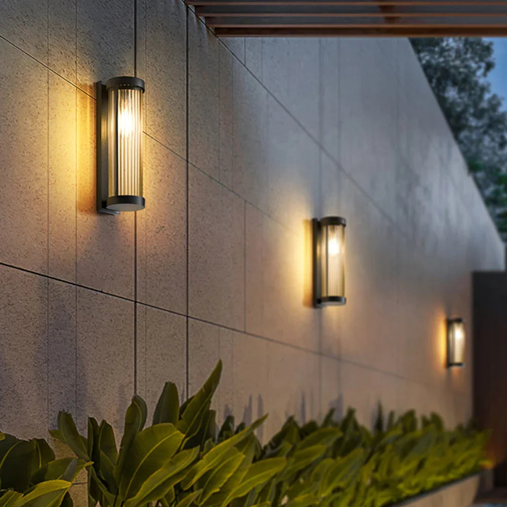 Amalia Solar LED Outdoor Wall Lamp