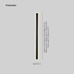 Myerna Linear Metal Outdoor Wall Light