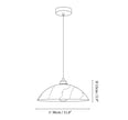 Karina Marble Pendant Lamp