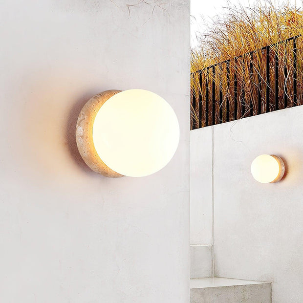 Giulia Travertine Wall Light