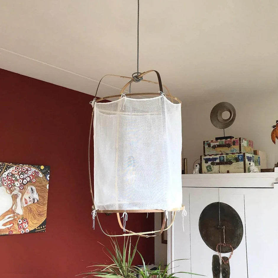 Elin Bohemian Bamboo Pendant Lamp