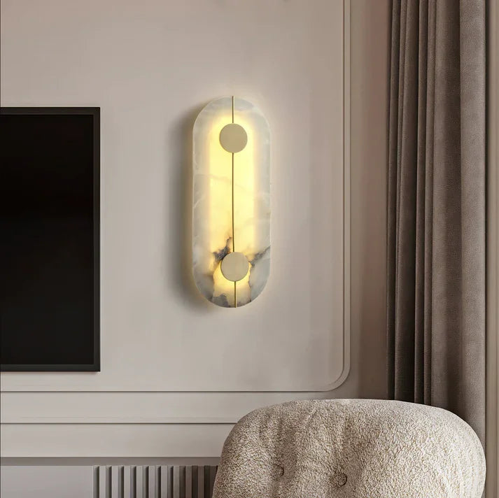 Luxie Marble Wall Lamp
