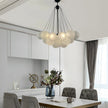 Karlene Frosted Ball Chandelier