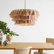 Fiore Boho Handmade Tassel Pendant Lamp