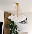 Karlene Frosted Ball Chandelier