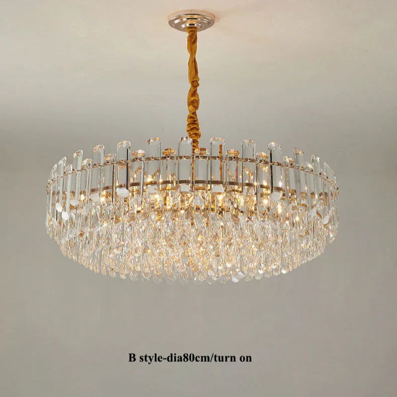 Norlynn LED Crystal Chandelier