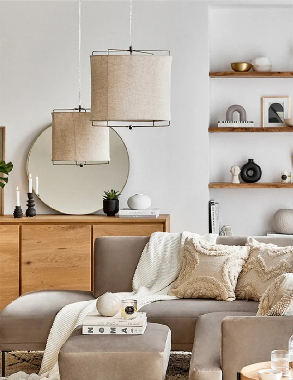 Wabi Linen Pendant Lamp