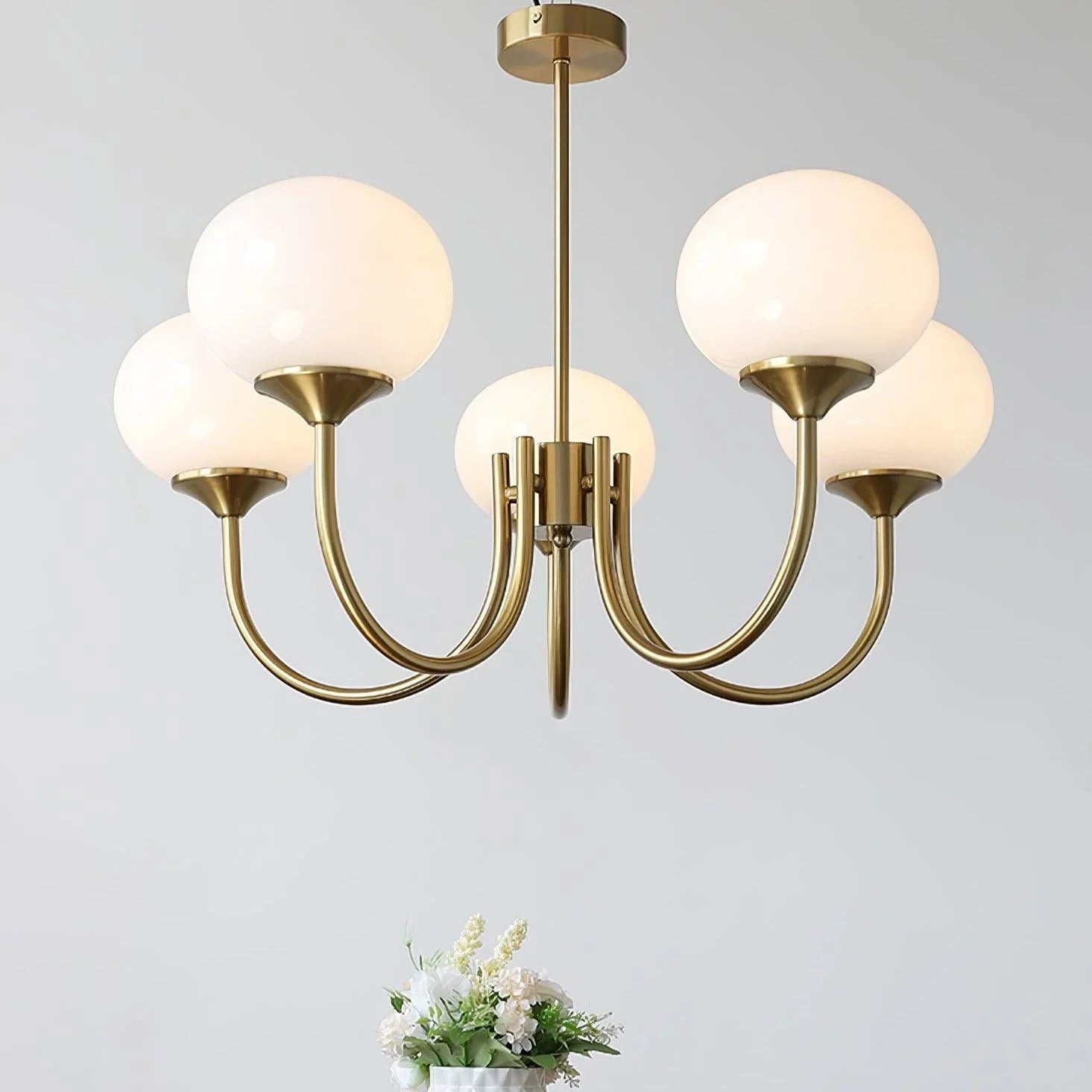 Marshmallow Chandelier