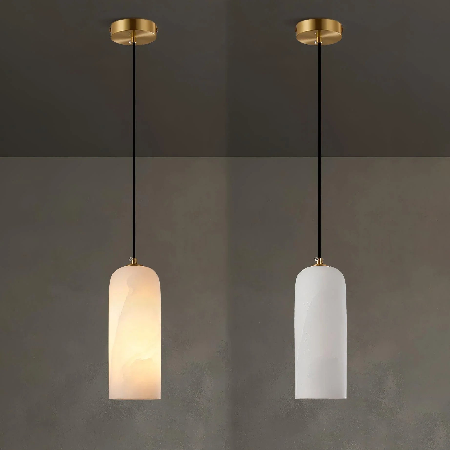 Drophe Alabaster Pendant Lamp