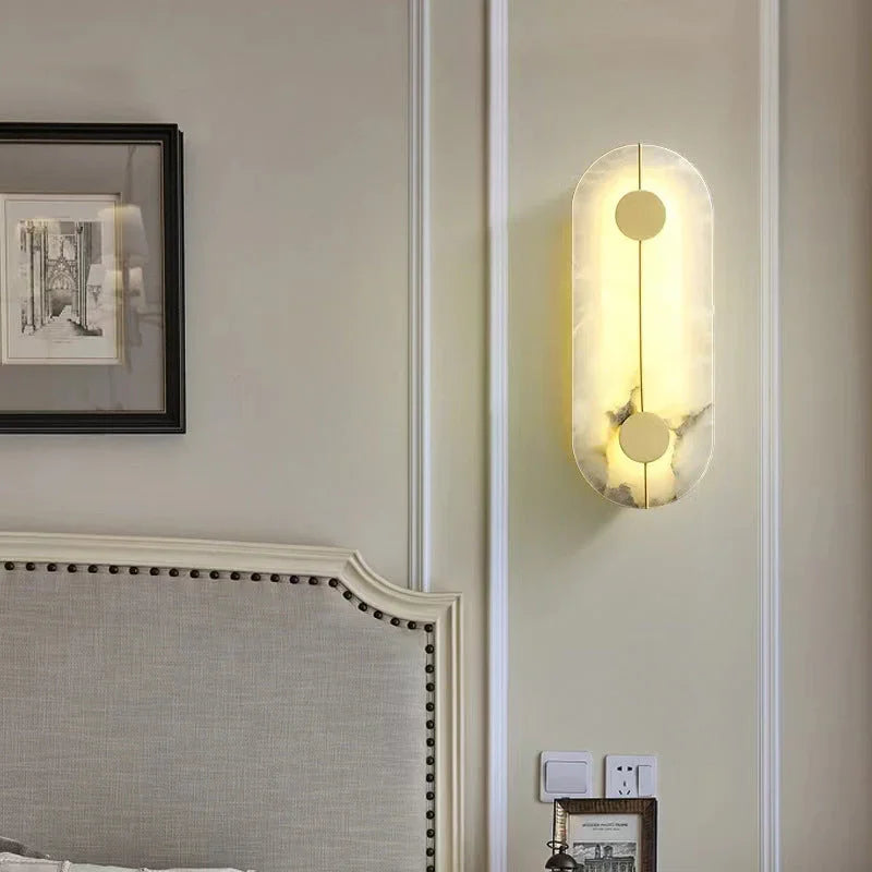 Luxie Marble Wall Lamp