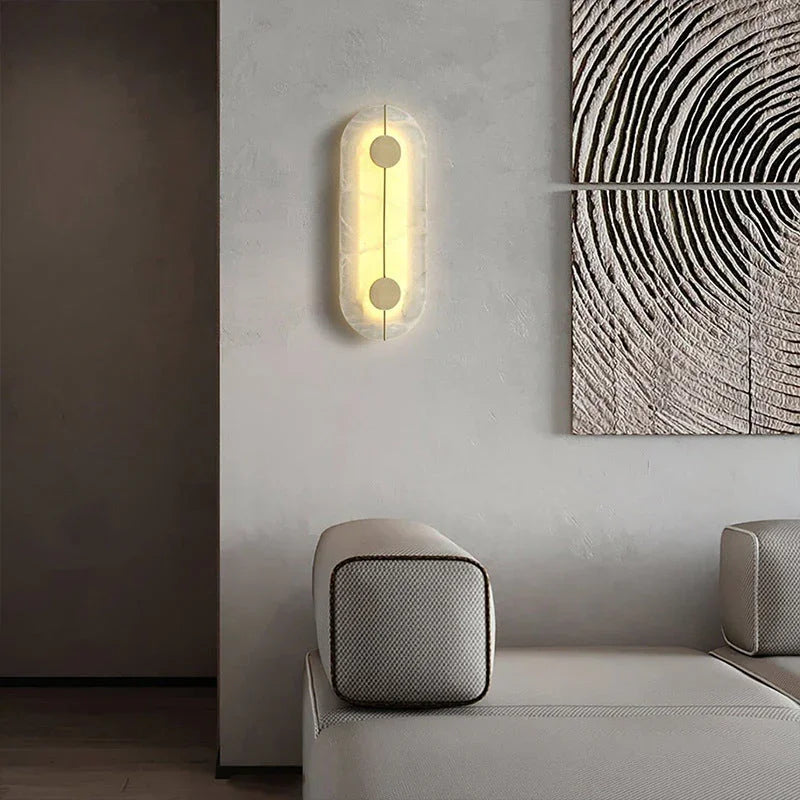 Luxie Marble Wall Lamp