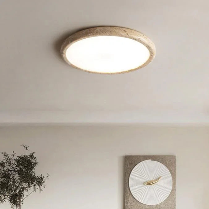 Monica Travertine Ceiling Lamp